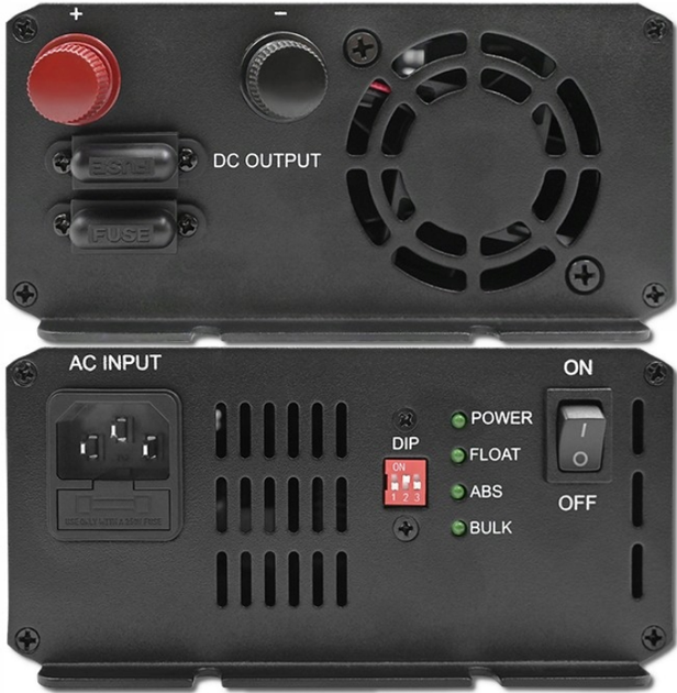 Зарядное устройство для аккумуляторов LiFePO4 AGM GEL SLA 40A 12V Qoltec - изображение 4