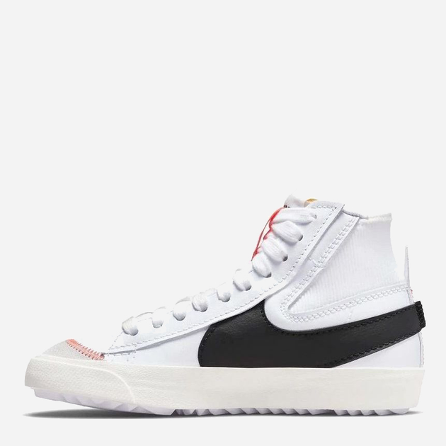 Жіночі кеди високі Nike Blazer Mid 77 DQ1471-100 36.5 (6US) 23 см White/Black-White-Sail (195866296930) - зображення 4