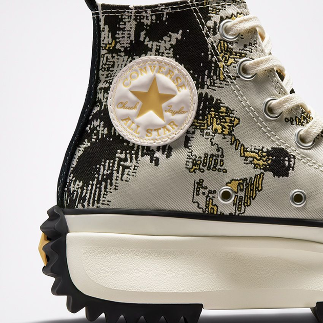 Sneakersy damskie na grubej podeszwie wysokie Converse Run Star Hike 171399C 37.5 (5US) 23 cm Beżowy/Czarny (194433096003) - obraz 7