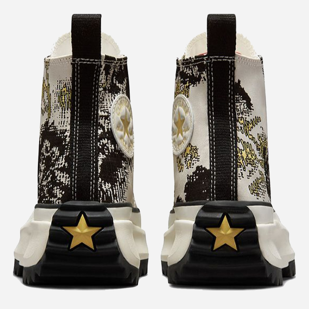 Жіночі кеди високі Converse Run Star Hike 171399C 41 (8US) 26 см Бежевий/Чорний (194433096065) - зображення 5