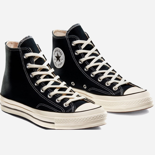 Buty sportowe damskie wysokie Converse Chuck 70 Canvas 162050C 41 (7.5US) 26 cm Black/Black/Egret (888755675236) - obraz 3