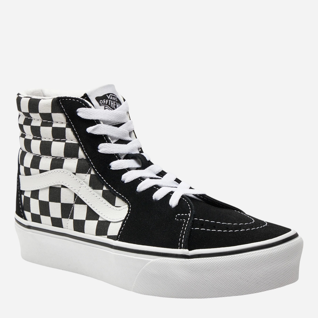 Жіночі кеди високі Vans Sk8-Hi VN0A3TKNQXH1 40 (9US) 25.5 см Чорний/Білий (190849926293) - зображення 2