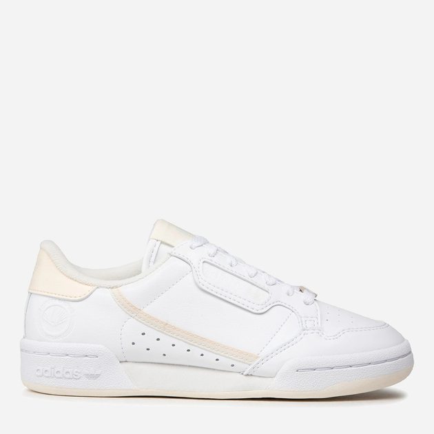 Sneakersy damskie z eko skóry do kostki adidas Originals Continental 80 Vegan GZ0785 38.5 (5.5UK) 24 cm Biały/Ecru (4065419940718) - obraz 1