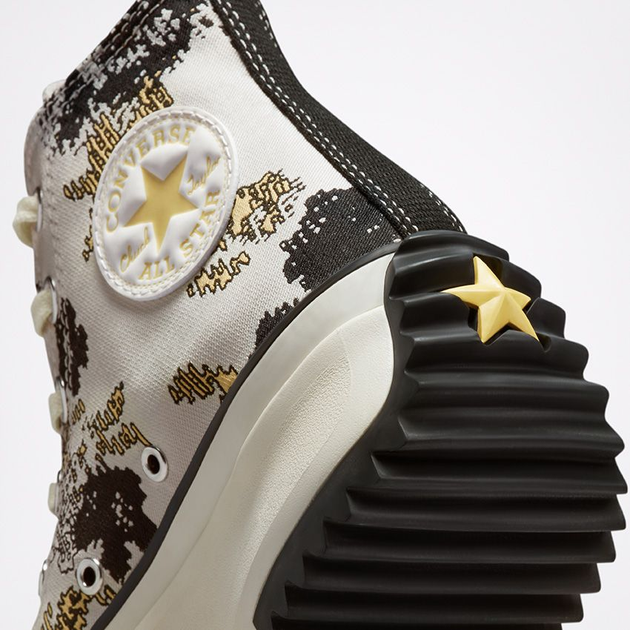Sneakersy damskie na grubej podeszwie wysokie Converse Run Star Hike 171399C 36 (4US) 22 cm Beżowy/Czarny (194433095983) - obraz 8