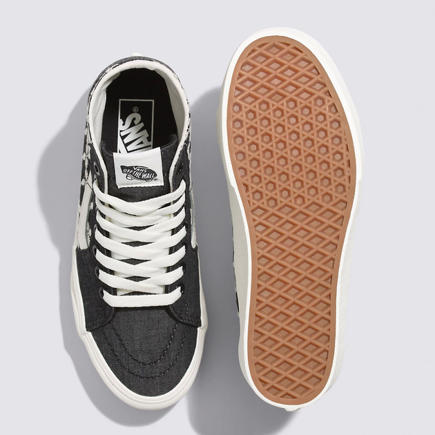 Tenisówki damskie materiałowe na platformie za kostkę Vans Sk8-Hi VN0A5JMKBMA1 36 (6US) 22.5 cm Czarne (196571309403) - obraz 3