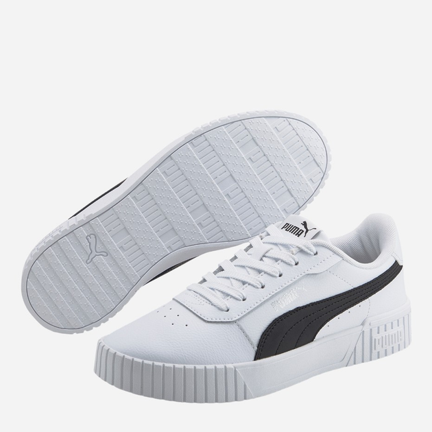 Sneakersy damskie skórzane Puma Carina 2.0 38584907 36 (3.5UK) 22.5 cm Białe (4065449422239) - obraz 3