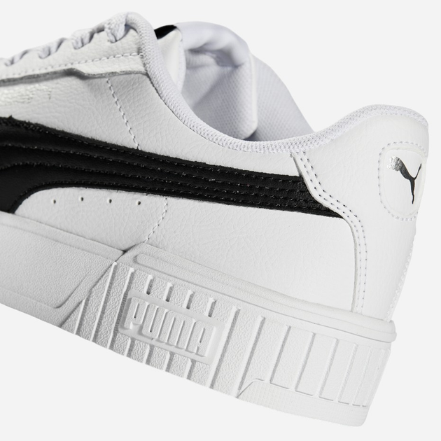 Sneakersy damskie skórzane Puma Carina 2.0 38584907 38.5 (5.5UK) 24.5 cm Białe (4065449422307) - obraz 8