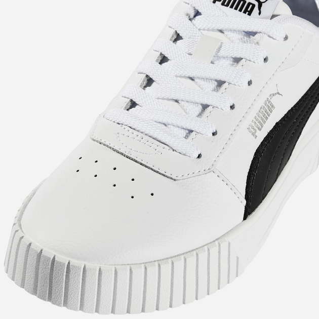 Sneakersy damskie skórzane Puma Carina 2.0 38584907 42 (8UK) 27 cm Białe (4065449422406) - obraz 7