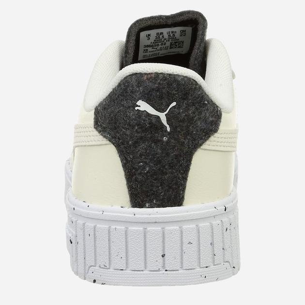 Sneakersy damskie Puma Carina 2.0 38665902 38.5 (5.5UK) 24.5 cm Biały/Jasnożółte (4065449591812) - obraz 6