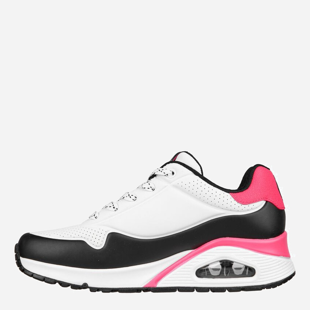 Жіночі кросівки Skechers 155593-WNPK 40 (10US) 27 см Білий/Рожевий (195969715031) - зображення 3