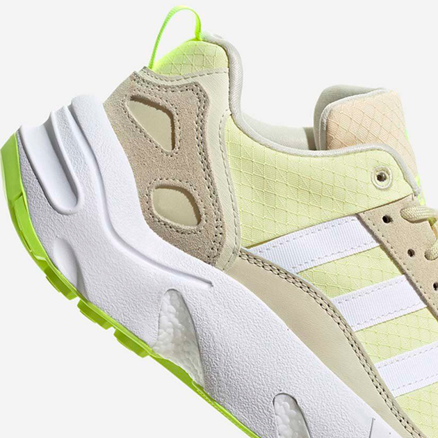 Buty sportowe damskie adidas Originals Zx 22 Boost GW8317 38 (5UK) 23.5 cm Zielony/Beżowy (4065418170970) - obraz 6