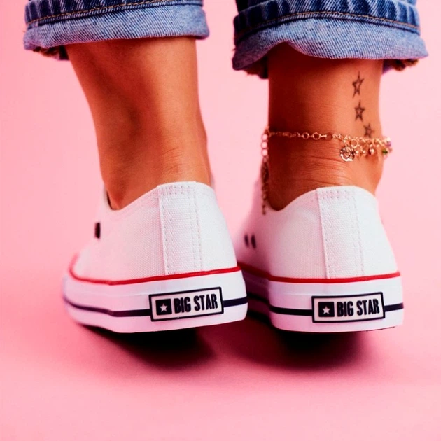 Жіночі кеди низькі Big Star T274022 36 Білі (5900714167967) - зображення 6