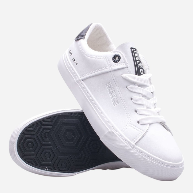Жіночі кеди низькі Big Star JJ274211 36 Чорний/Білий (5900714488154) - зображення 9