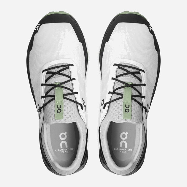 Buty do biegania damskie On Running Cloudventure Peak 2 3499001 37 (4UK) 23 cm Biały/Czarny (7630440656173) - obraz 5