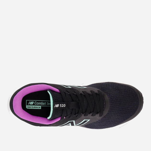 Buty do biegania damskie New Balance 520 W520CP7 40 (8.5US) 25.5 cm Czarne (196307611398) - obraz 4