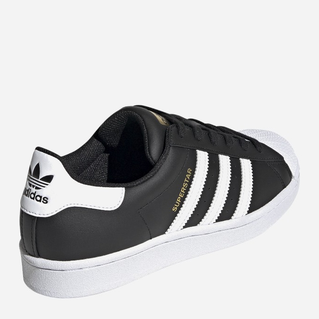 Жіночі кеди низькі adidas Originals Superstar W FV3286 40.5 (UK 7) Чорні (4062056828126) - зображення 4