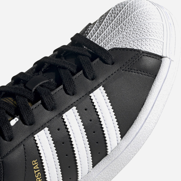 Sneakersy damskie skórzane adidas Originals Superstar W FV3286 40 (UK 6.5) Czarne (4062056831751) - obraz 5