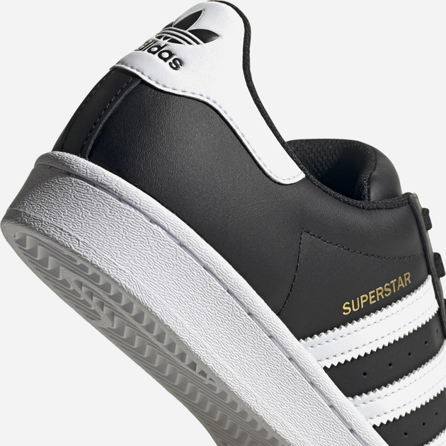 Sneakersy damskie skórzane adidas Originals Superstar W FV3286 40 (UK 6.5) Czarne (4062056831751) - obraz 7