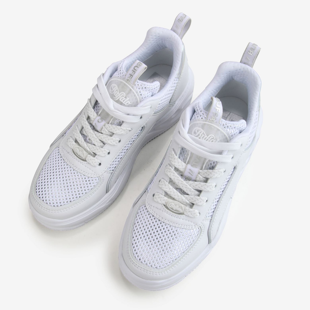 Sneakersy damskie na wysokiej platformie Buffalo Calzature 1630460 38 Biały/Srebrny (4061516301490) - obraz 5