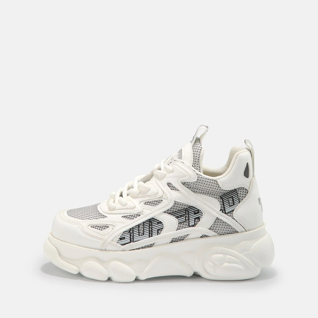 Sneakersy damskie na wysokiej platformie Buffalo Calzature 1630564 36 Białe (4061516426056) - obraz 3