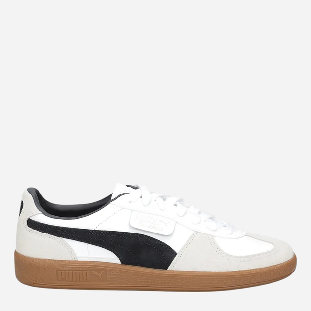 Жіночі кеди низькі Puma Palermo Leather 39646401 37.5 Сірі (4099685703203) - зображення 1