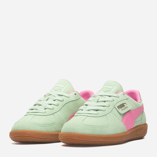 Жіночі кеди низькі Puma Palermo W 39646302 37.5 Зелені (4099685706716) - зображення 2