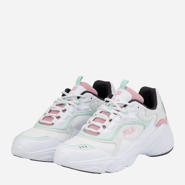 Sneakersy damskie na wysokiej platformie Fila Collene Cb FFW0046-13318 36 (5.5US) 22.5 cm Biały/Niebieski (8720905012879) - obraz 2