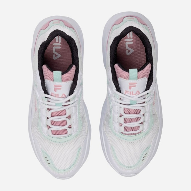 Sneakersy damskie na wysokiej platformie Fila Collene Cb FFW0046-13318 37 (6.5US) 23.3 cm Biały/Niebieski (8720905012886) - obraz 5