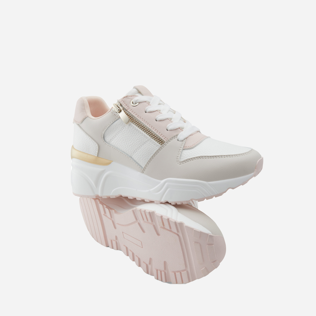 Sneakersy damskie na koturnie Call It Spring 13379148-270 40 (9US) 25.5 cm Jasno-beżowe (628155619580) - obraz 4