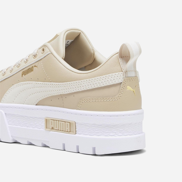 Жіночі кеди низькі Puma Mayze Lth Wn 38198336 37.5 (4.5UK) 24.5 см Бежеві (4065454853387) - зображення 6