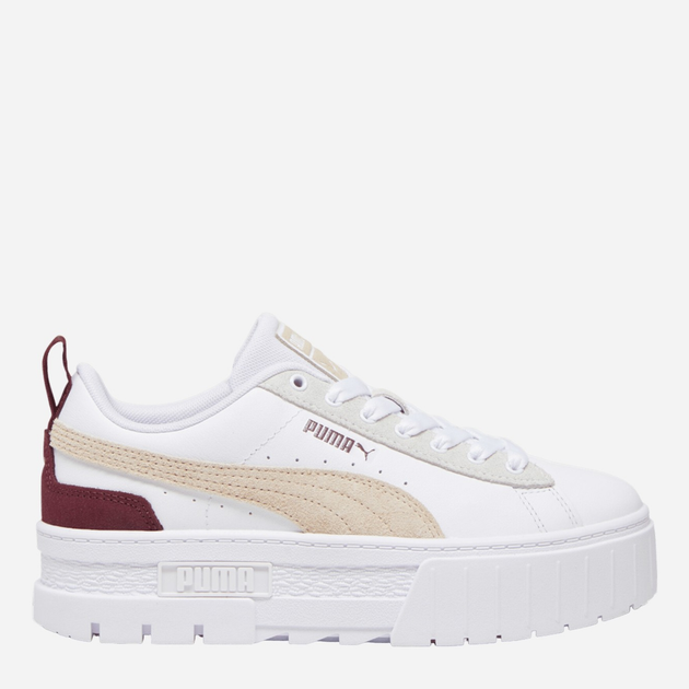 Sneakersy damskie na platformie Puma Mayze Mix Wns 38746809 38.5 (5.5UK) 24.5 cm Biały/Bordowy (4099683266571) - obraz 1