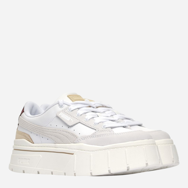 Sneakersy damskie na platformie Puma Mayze Stack Luxe Wns 38985306 38 (5UK) 24 cm Białe (4099683395981) - obraz 4