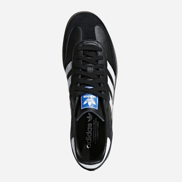 Жіночі кеди низькі Adidas Originals Samba OG B75807 36 (3.5UK) 22 см Чорні (4059811988508) - зображення 6