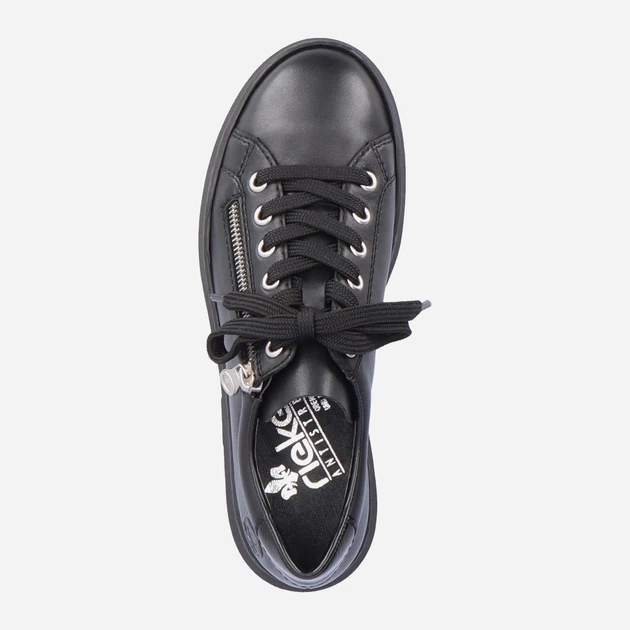 Жіночі кеди Rieker RIEM1921-00 38 Чорні (4061811117246) - зображення 8