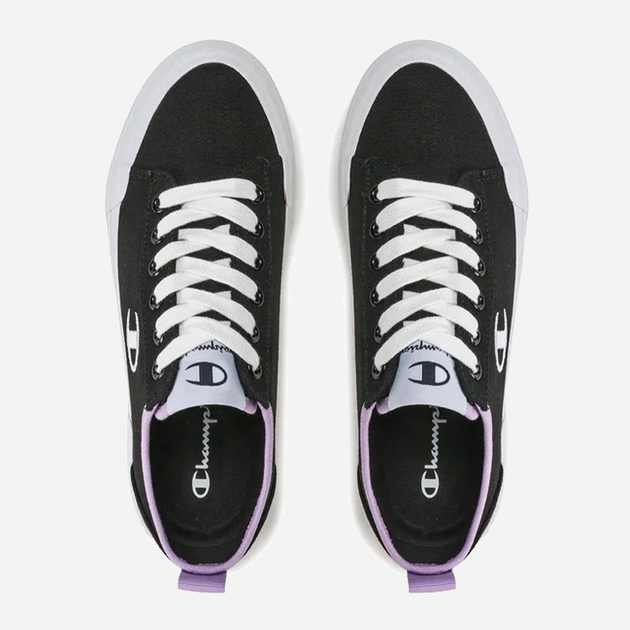 Жіночі кеди низькі Champion S11555-KK001 39 (8US) 25 см Чорні (8058132020542) - зображення 5