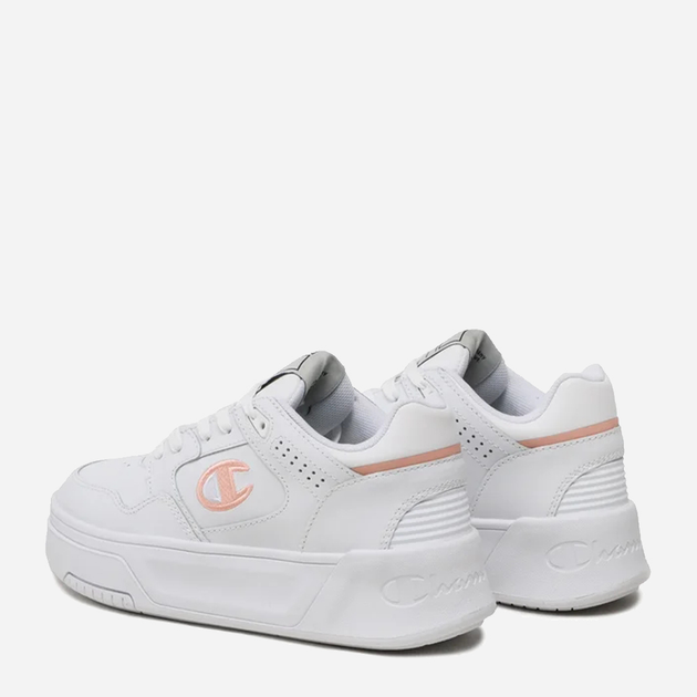 Жіночі кеди на платформі низькі Champion Z80 Platform S11577-WW001 39 (8US) 25 см Білі (8058132113091) - зображення 3