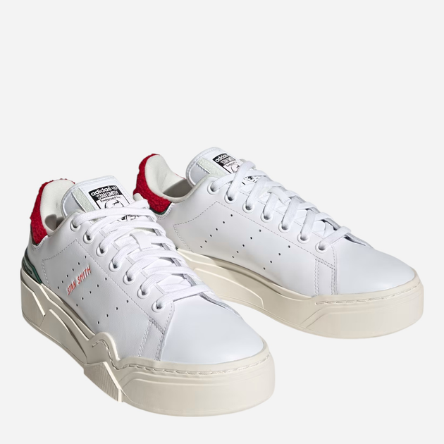 Sneakersy damskie z eko skóry adidas Originals Stan Smith Bonega 2B HQ9882 42.5 (8.5UK) Białe (4066749909482) - obraz 2