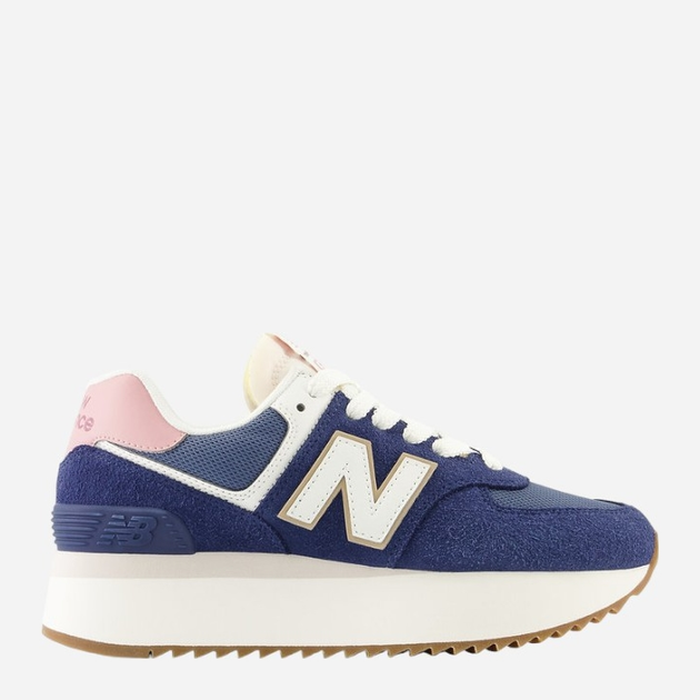 Жіночі кросівки New Balance 574 WL574ZCB 38 (7.5US) Сині (196941300610) - зображення 1