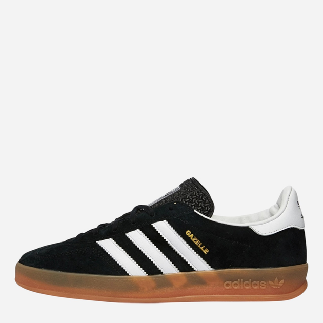 Sneakersy damskie do kostki adidas Originals Gazelle Indoor H06259 38 Czarne (4066746178287) - obraz 4