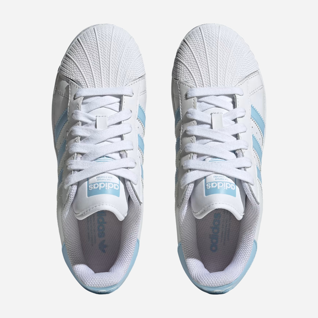 Sneakersy damskie skórzane adidas Originals Superstar XLG W IF3003 37.5 Białe (4066756576318) - obraz 5