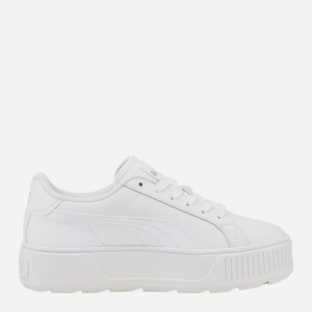 Sneakersy damskie na platformie Puma Karmen L 384615-01 37.5 Białe (4064536350769) - obraz 4