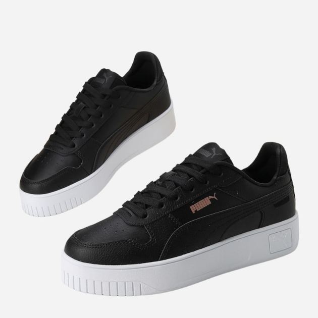 Sneakersy damskie do kostki Puma Carina Street 389390-02 38 Czarne (4065452472993) - obraz 2