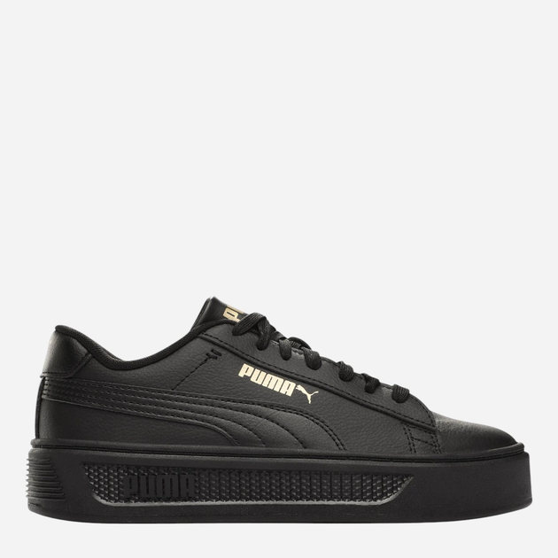 Sneakersy damskie na platformie Puma Smash Platform v3 390758-07 38 Czarne (4099683386002) - obraz 1