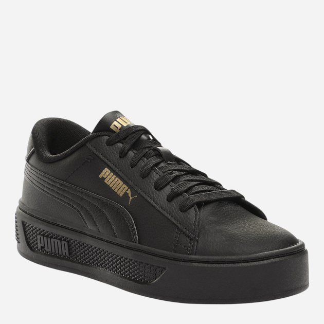 Sneakersy damskie na platformie Puma Smash Platform v3 390758-07 39 Czarne (4099683386026) - obraz 2