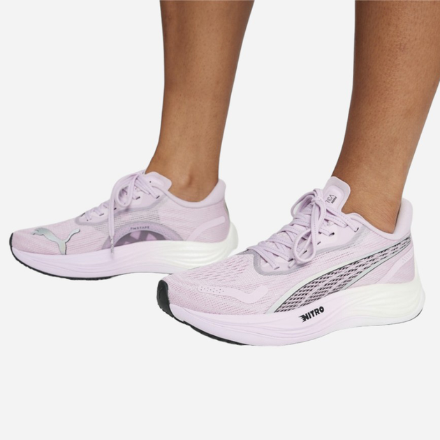 Жіночі кросівки для бігу Puma Velocity Nitro 3 Radiant Run 379610-01 38 (5UK) Світло-рожеві (4099686581237) - зображення 2