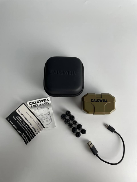 Активні беруші Caldwell E-Max Shadows, coyote - зображення 2
