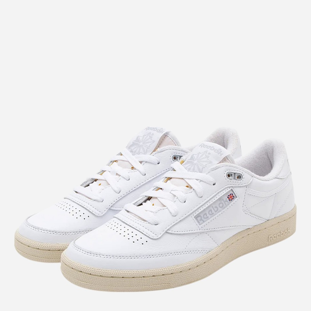 Sneakersy damskie skórzane Reebok Club C 85 Vintage 100033001 40.5 Białe (4066755172184) - obraz 2