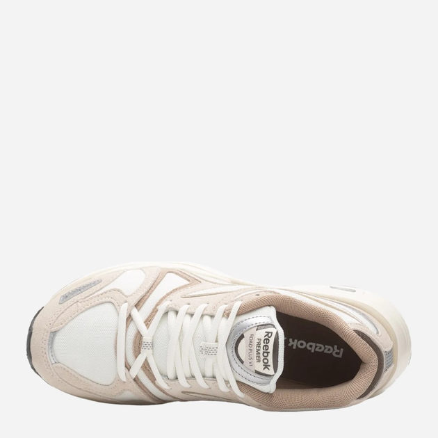 Buty sportowe damskie Reebok Premier Road Plus VI W 100070271 37.5 Beżowe (4066764804687) - obraz 5