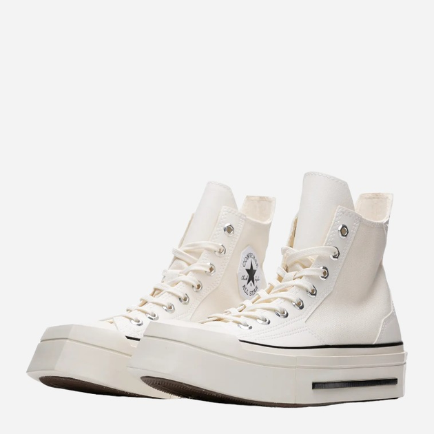 Trampki damskie na platformie Converse Chuck 70 De Luxe Squared Hi A06436C 37.5 Beżowe (194434654011) - obraz 2