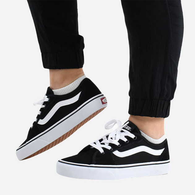 Tenisówki damskie do kostki Vans WM Filmore Decon VN0A45NMIJU 36 Czarne (679894858730) - obraz 3